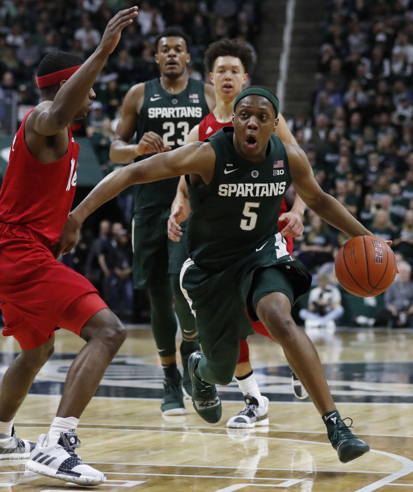 Nebraska Michigan St Basketball